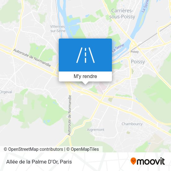 Allée de la Palme D’Or plan