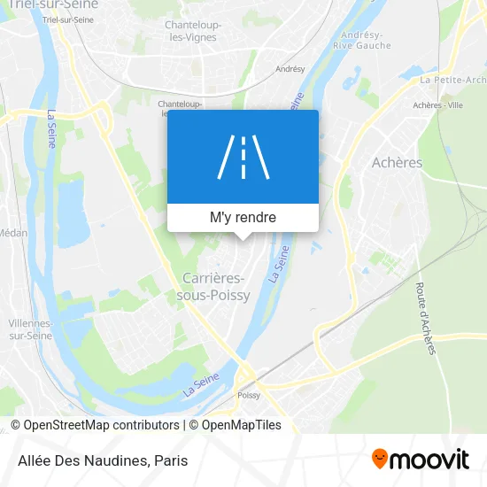 Allée Des Naudines plan
