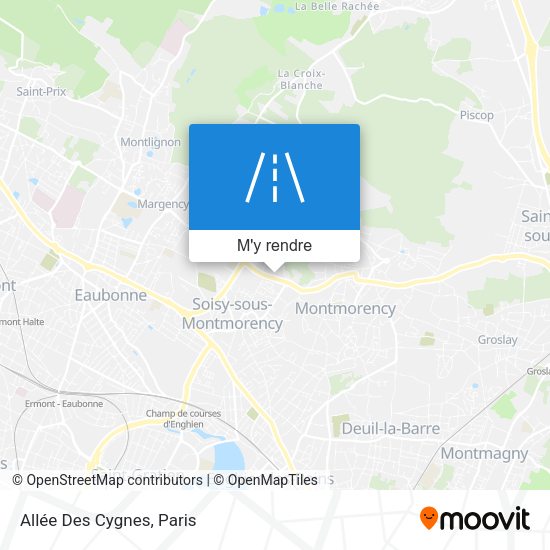 Allée Des Cygnes plan