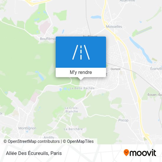 Allée Des Écureuils plan