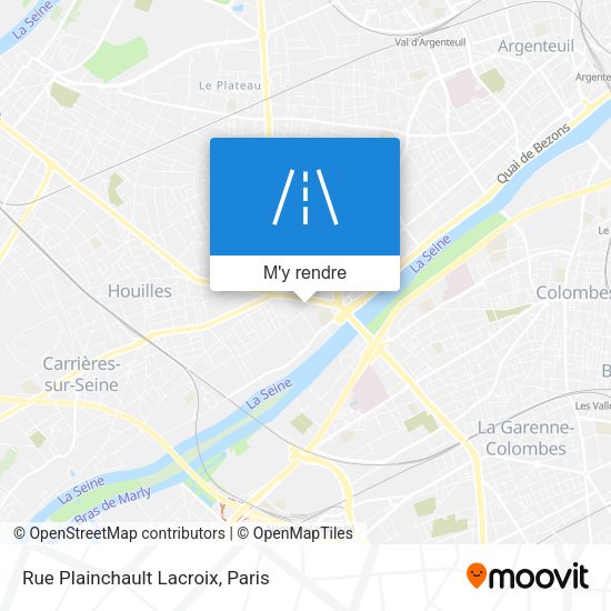 Rue Plainchault Lacroix plan