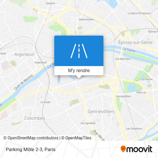 Parking Môle 2-3 plan