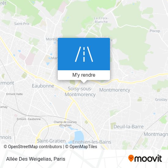 Allée Des Weigelias plan