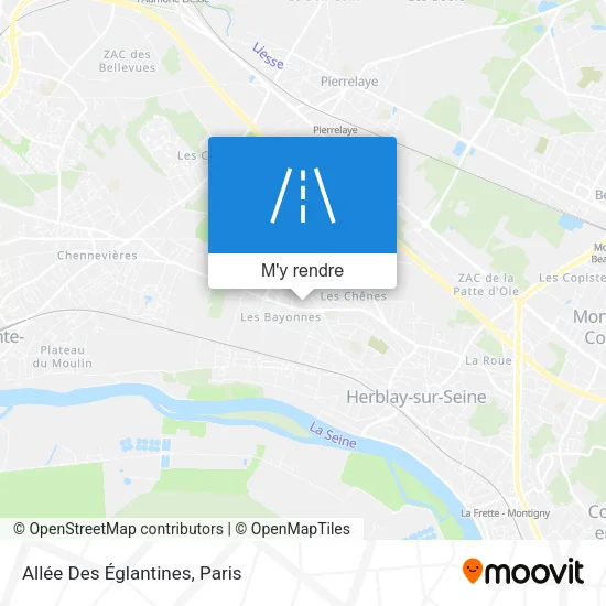 Allée Des Églantines plan