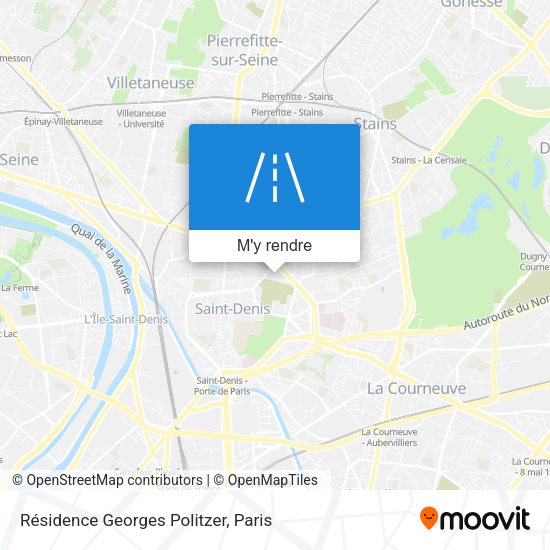 Résidence Georges Politzer plan