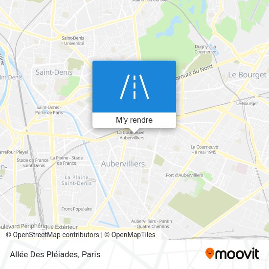 Allée Des Pléiades plan