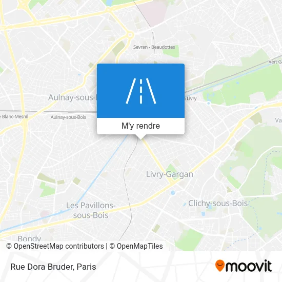 Rue Dora Bruder plan