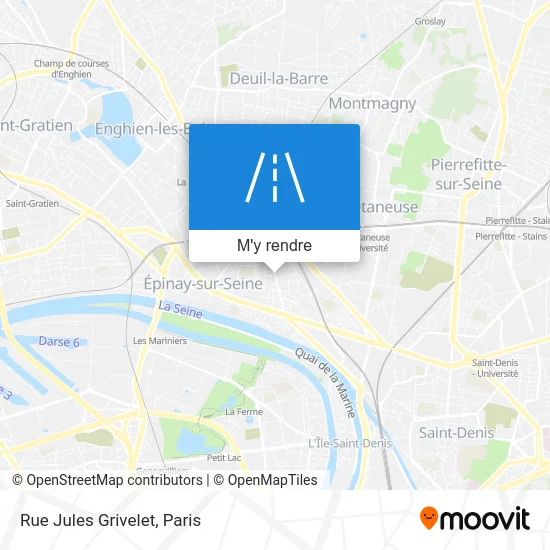Rue Jules Grivelet plan