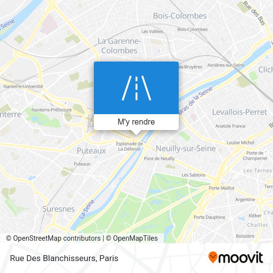 Rue Des Blanchisseurs plan