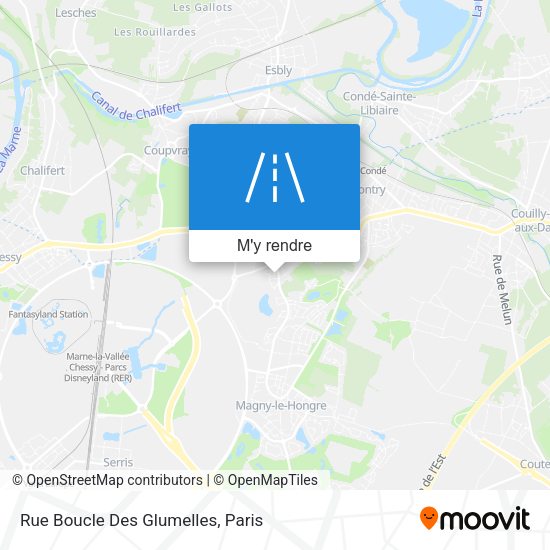 Rue Boucle Des Glumelles plan