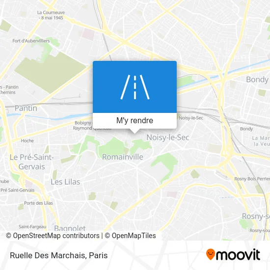 Ruelle Des Marchais plan