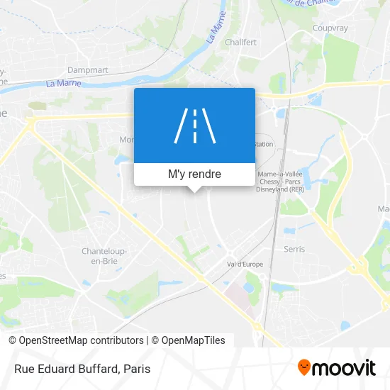 Rue Eduard Buffard plan