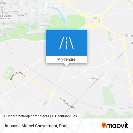Impasse Marcel Chevremont plan