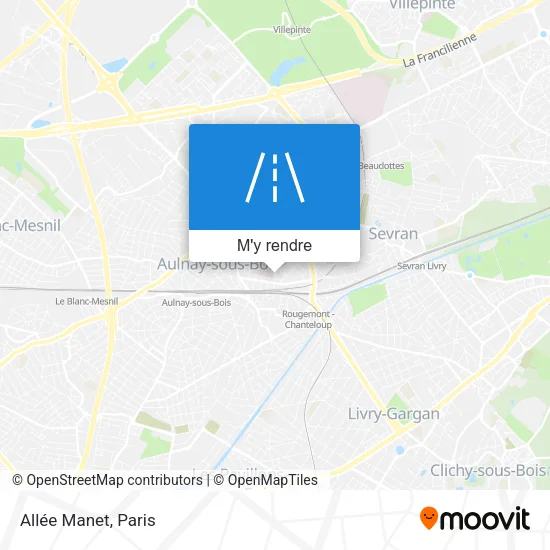 Allée Manet plan