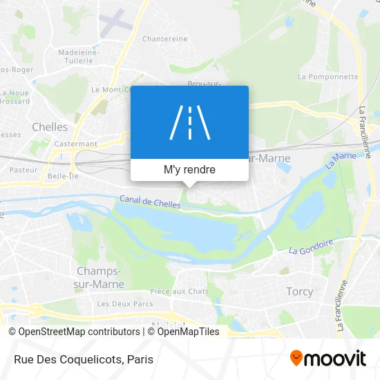 Rue Des Coquelicots plan