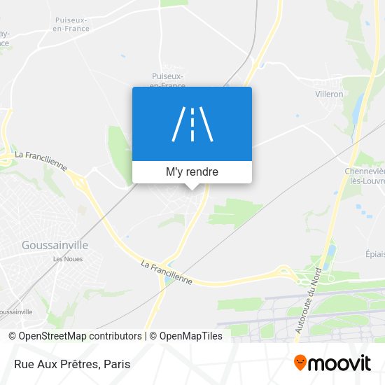 Rue Aux Prêtres plan