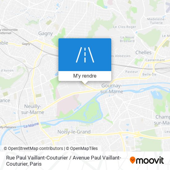 Rue Paul Vaillant-Couturier / Avenue Paul Vaillant-Couturier plan