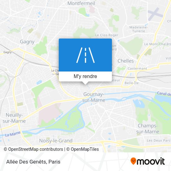Allée Des Genêts plan