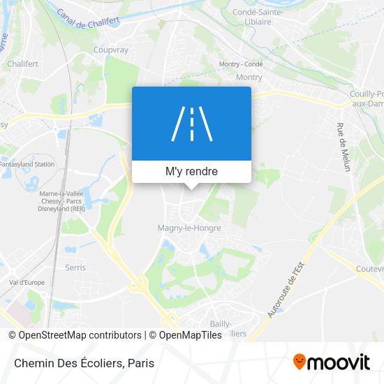 Chemin Des Écoliers plan