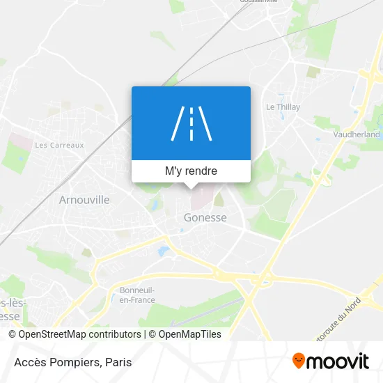 Accès Pompiers plan