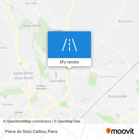 Place du Gros Caillou plan