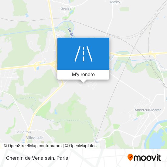 Chemin de Venaissin plan