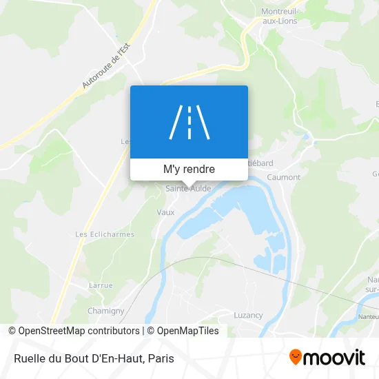 Ruelle du Bout D'En-Haut plan