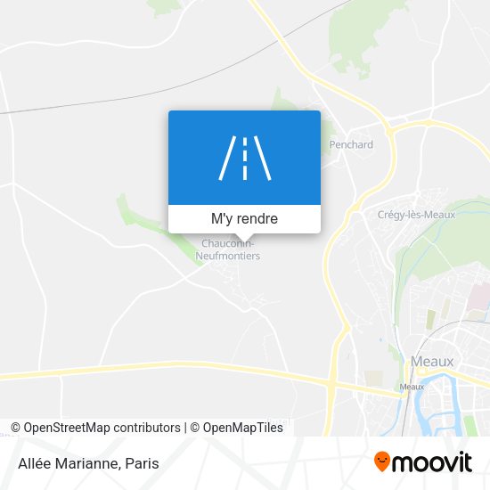 Allée Marianne plan