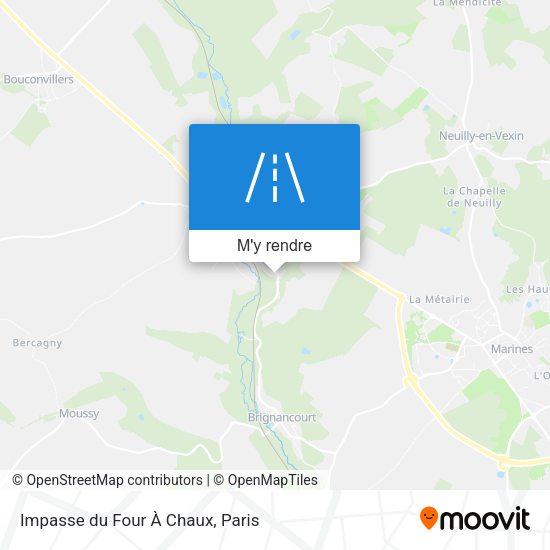 Impasse du Four À Chaux plan