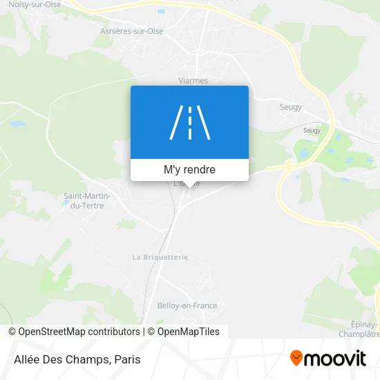 Allée Des Champs plan