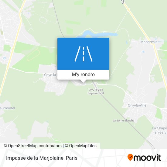 Impasse de la Marjolaine plan