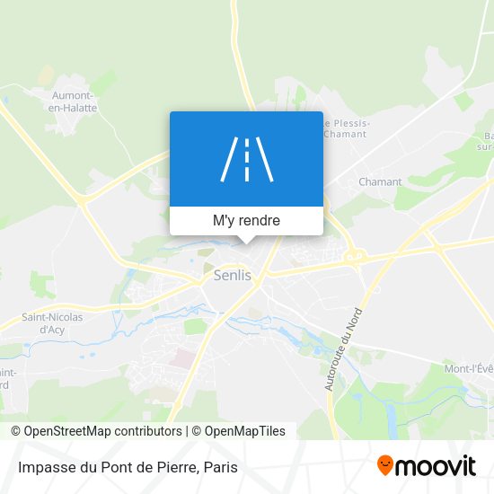 Impasse du Pont de Pierre plan