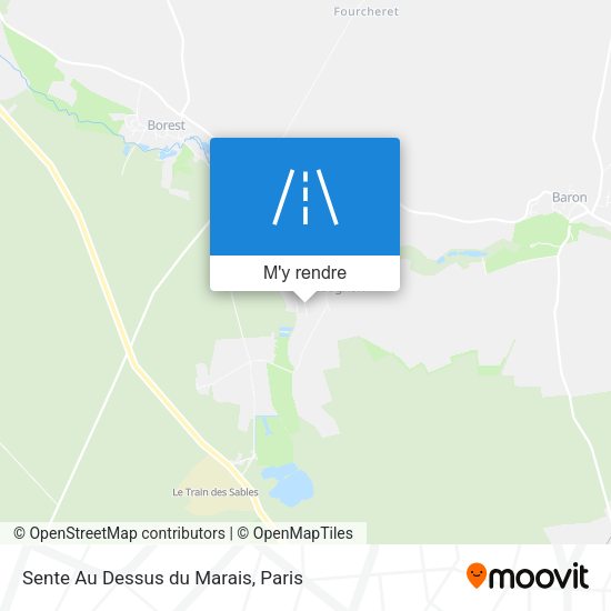 Sente Au Dessus du Marais plan