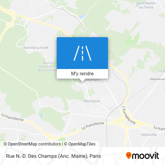 Rue N.-D. Des Champs (Anc. Mairie) plan