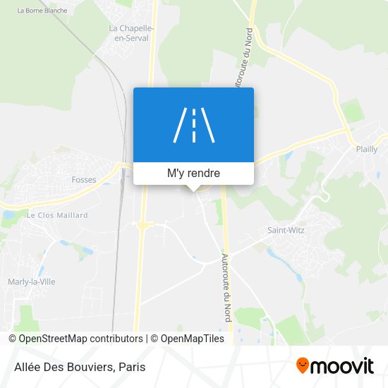 Allée Des Bouviers plan