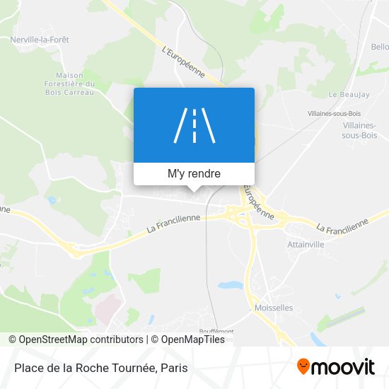 Place de la Roche Tournée plan
