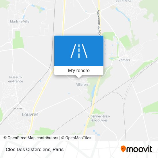Clos Des Cisterciens plan