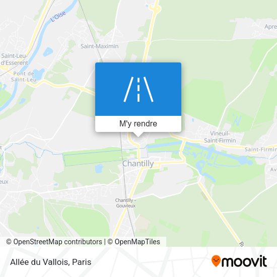 Allée du Vallois plan