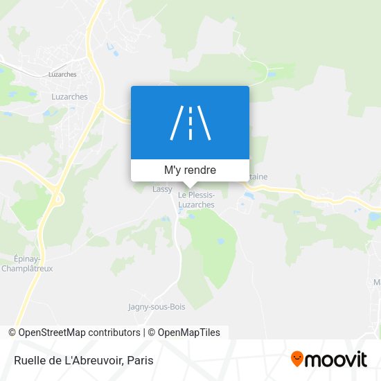 Ruelle de L'Abreuvoir plan