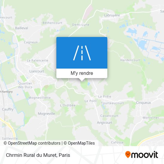 Chrmin Rural du Muret plan