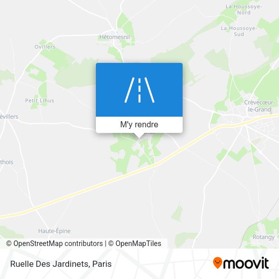 Ruelle Des Jardinets plan