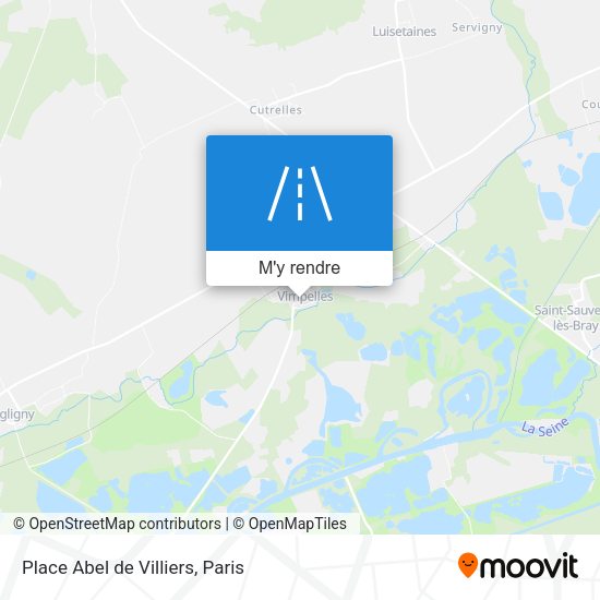 Place Abel de Villiers plan