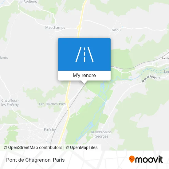 Pont de Chagrenon plan