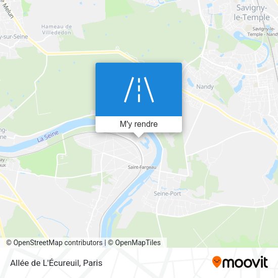 Allée de L'Écureuil plan