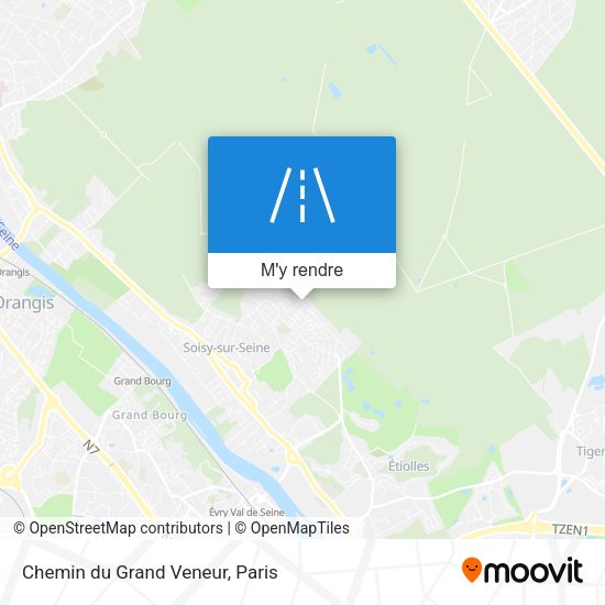 Chemin du Grand Veneur plan