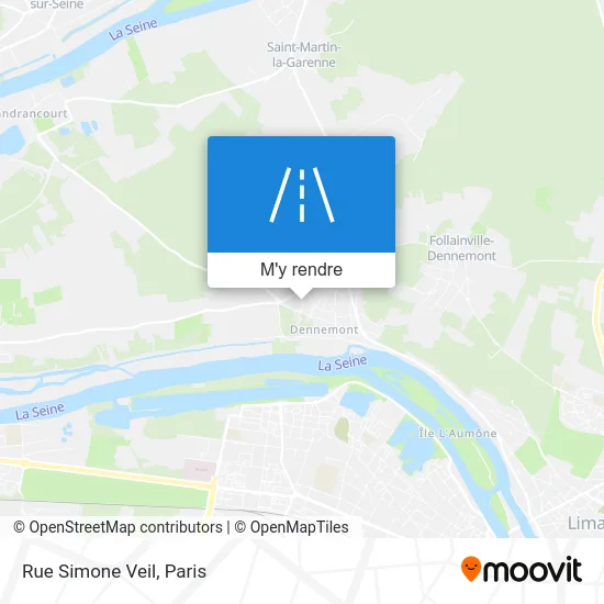 Rue Simone Veil plan