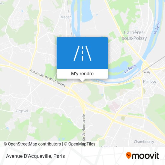 Avenue D'Acqueville plan