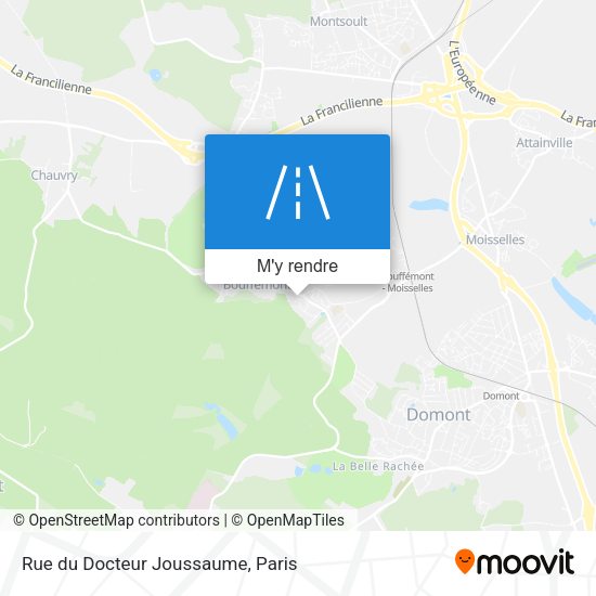 Rue du Docteur Joussaume plan