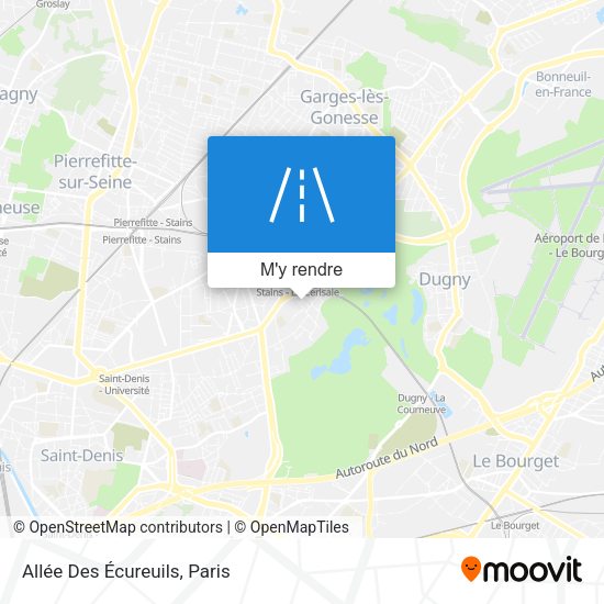 Allée Des Écureuils plan