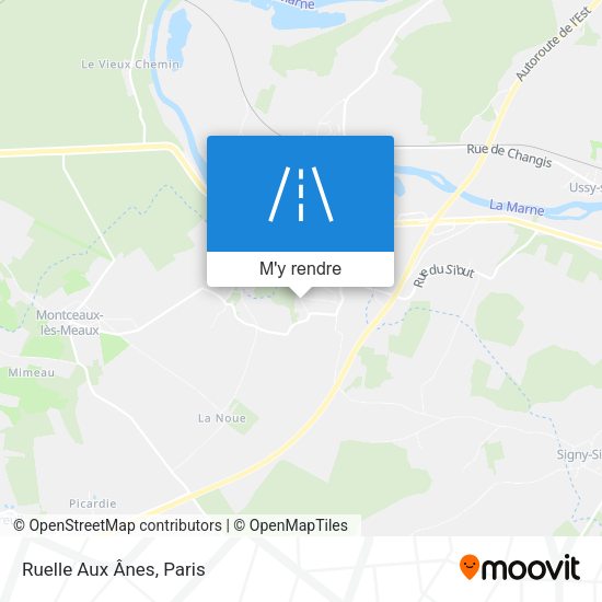 Ruelle Aux Ânes plan